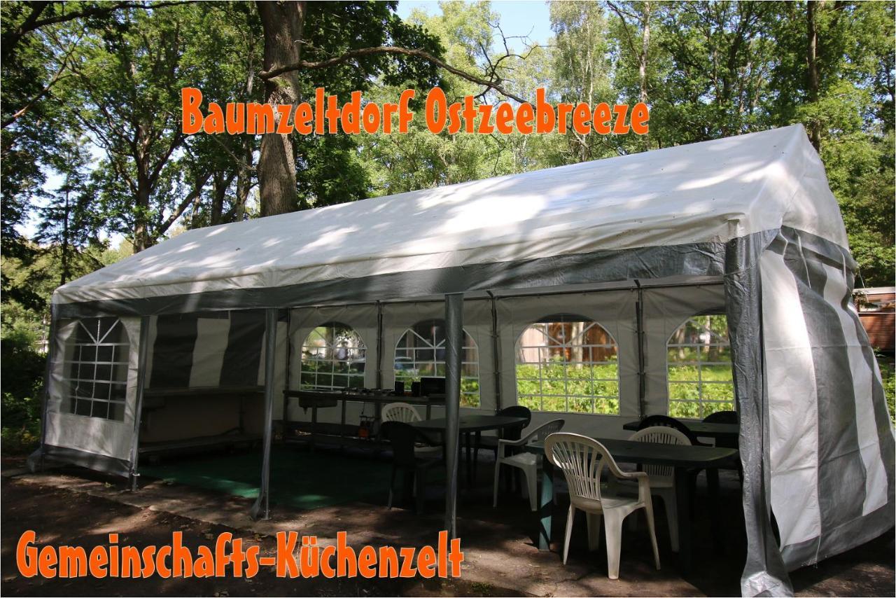 Baumzeltdorf Ostseebreeze Direkt Am Strand Дранске Екстер'єр фото